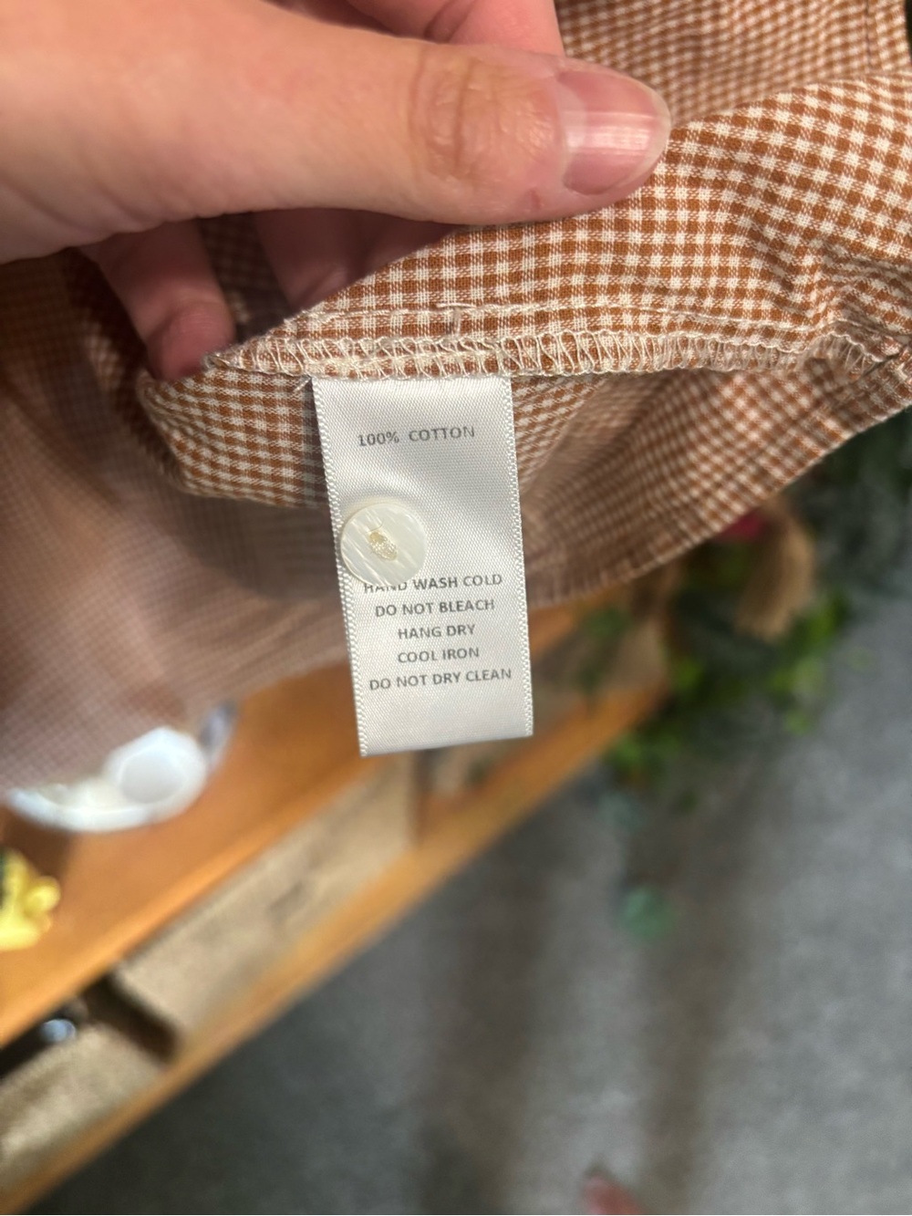 Things Between Teagan Blouse in Almond | Medium - Picture 6 of 7